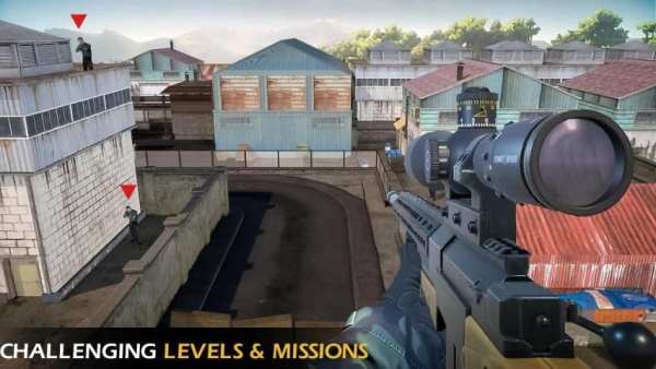 Rooftop Sniper Arena 3D - Free Shooting Game screenshot 1