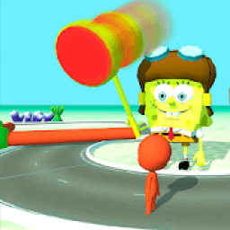 Fun Run Sponge Race 3D आइकन