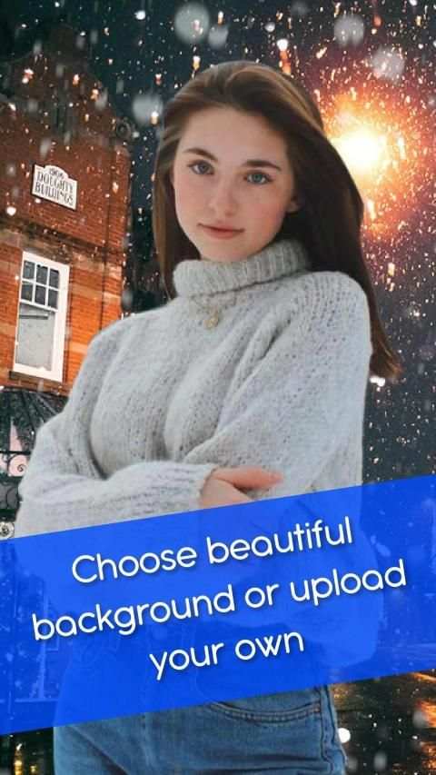 Snowfall Photo Frames screenshot 4