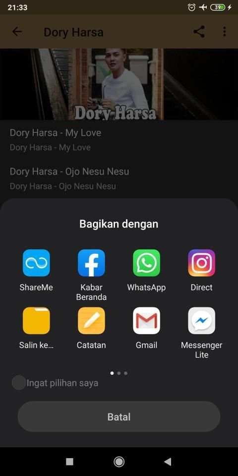 Lagu Dory Harsa Mp3 Offline screenshot 6