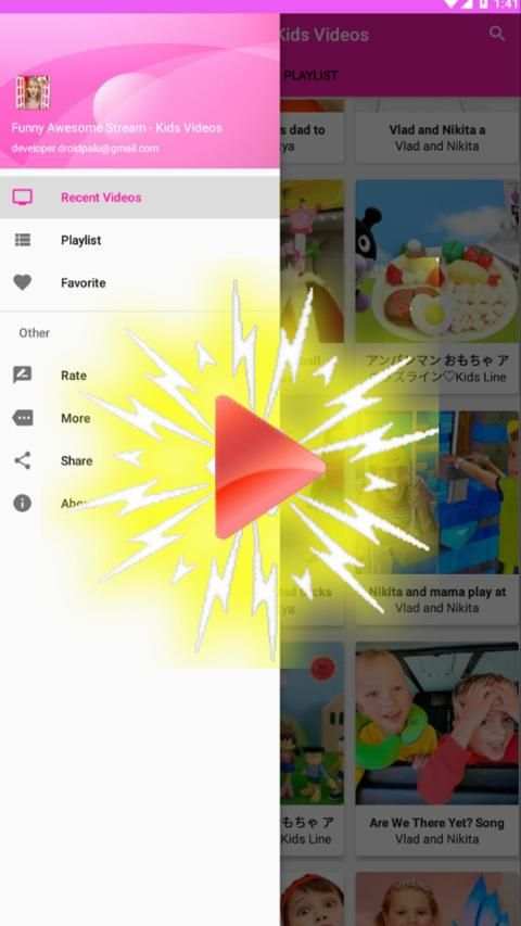 Funny Awesome Stream - Kids Videos screenshot 4