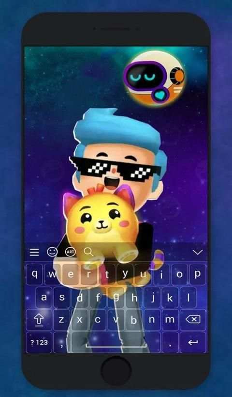 PK XD Wallpaper Keyboard Theme screenshot 7