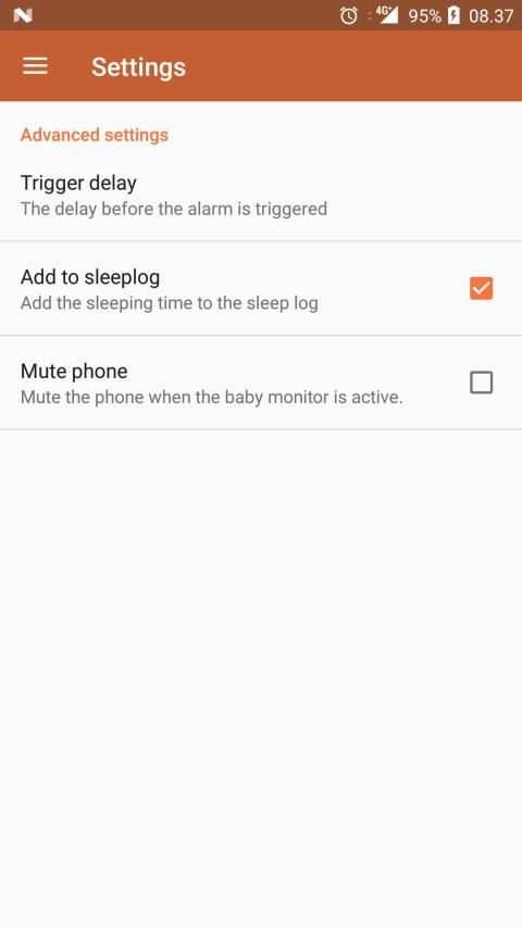 Baby Monitor screenshot 1