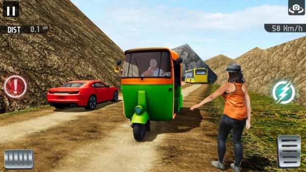 Modern Tuk Tuk Auto Rickshaw: Offroad Driving 2020 स्क्रीनशॉट 2