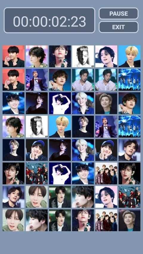 Memory Game with BTS screenshot 3