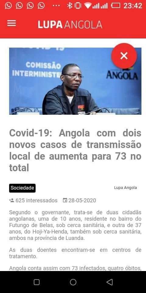 Lupa Angola स्क्रीनशॉट 6