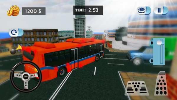 Coach Bus Simulator parking 3D screenshot 6