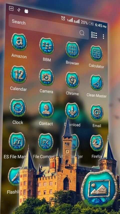 Giant Turtle Fantasy Launcher Theme screenshot 4