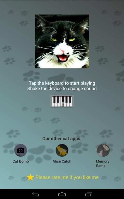 Cat Piano screenshot 3
