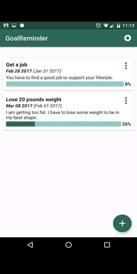 Goals Reminder screenshot 6