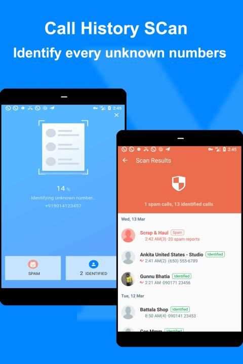 Caller ID & Call Recorder & Caller name - XCaller скриншот 7