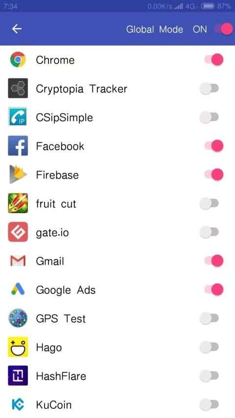 VPN SS screenshot 1
