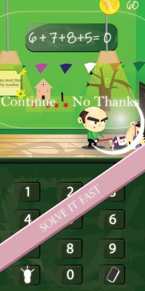 Math Teacher 2D (Math Game ) screenshot 2