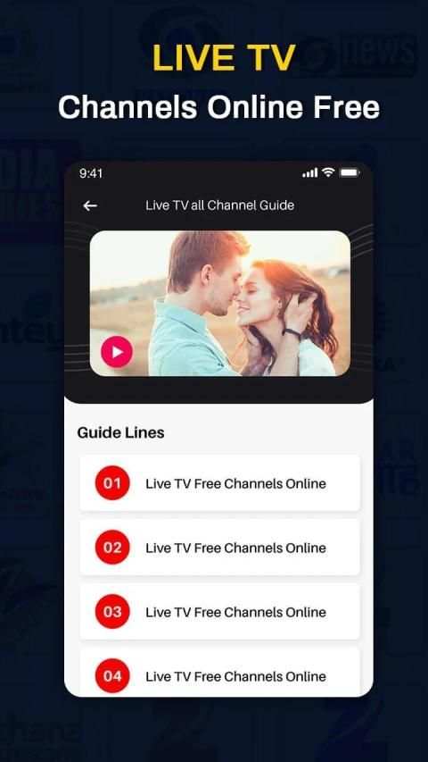 Indian Live TV Channels Free Online Guide स्क्रीनशॉट 7