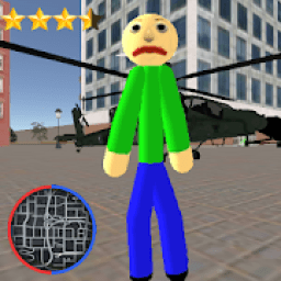 Mad Stickman Rope Hero Gangster Crime Vice Town आइकन