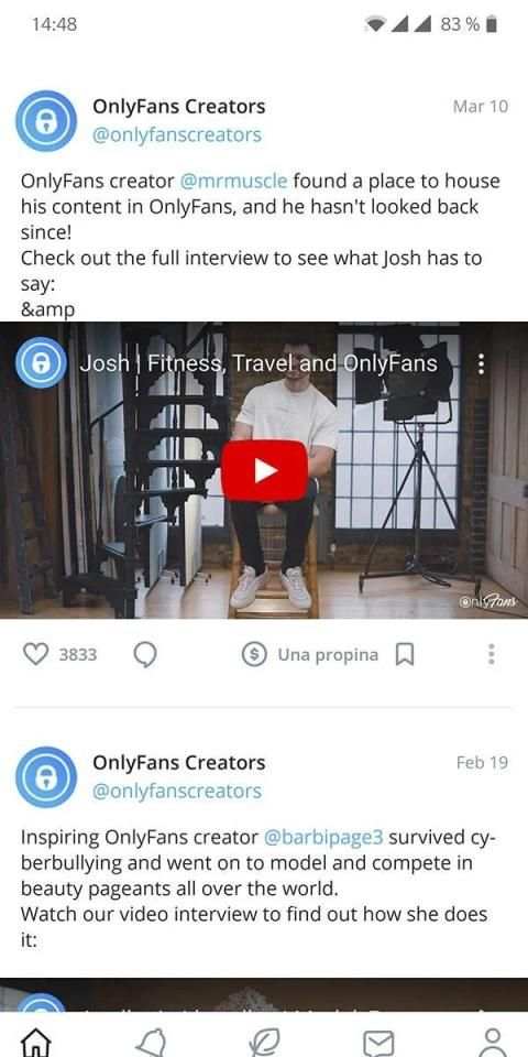 OnlyFans स्क्रीनशॉट 3