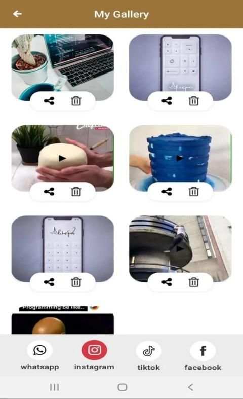 Status saver - Whatapp-TikTok-Instagram & Facebook screenshot 2