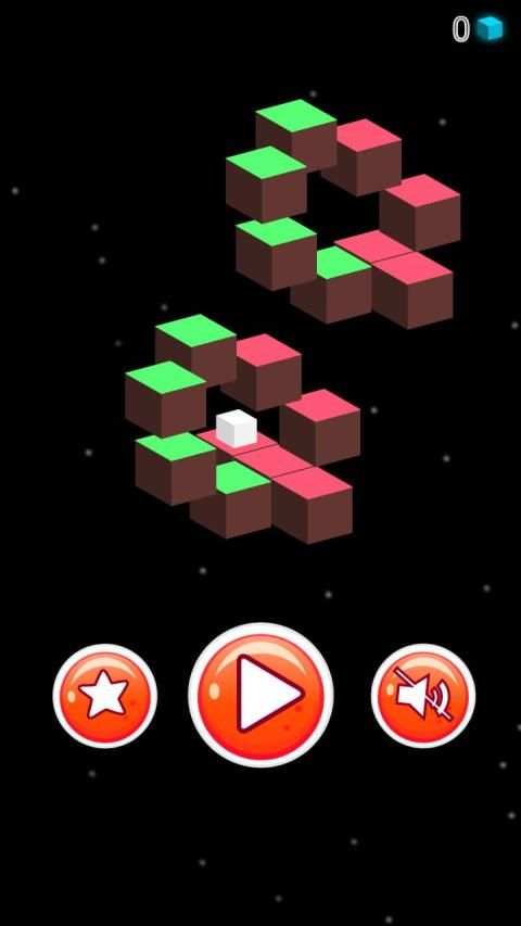 Jumping Game | Cube Jump Mega Ramp | Space Game स्क्रीनशॉट 2