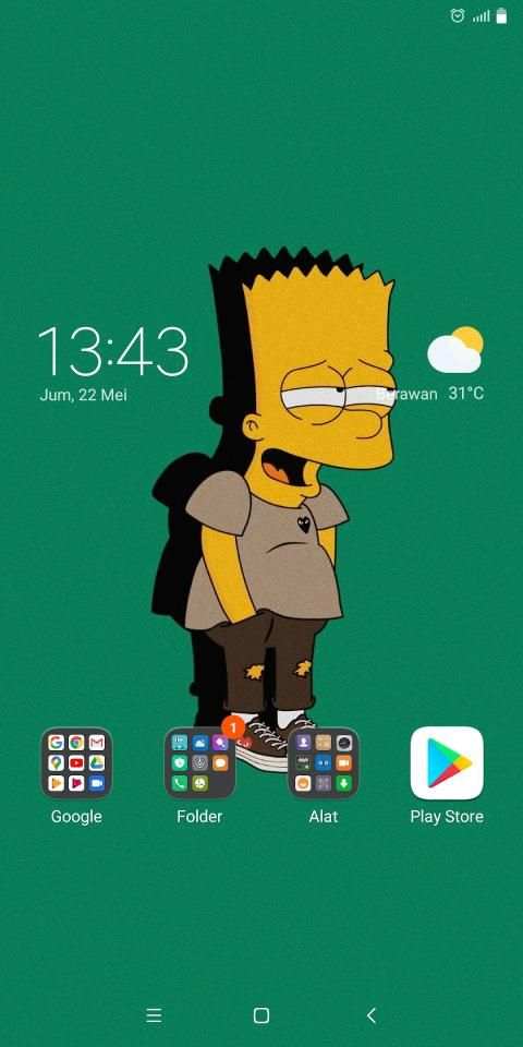 Bart Art wallpaper : OFFLINE screenshot 1