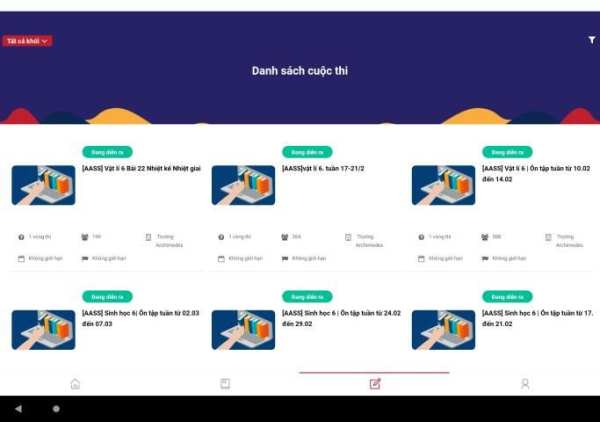 vnEdu LMS screenshot 1