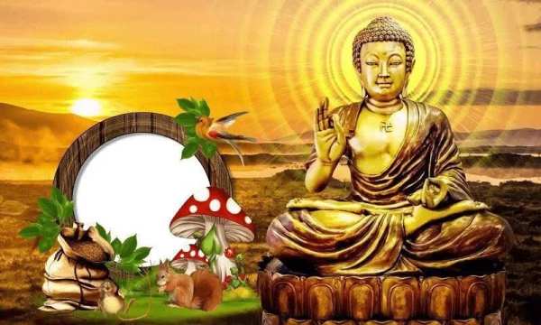Buddha Purnima Photo Frame - Vesak Day Photo Frame screenshot 7
