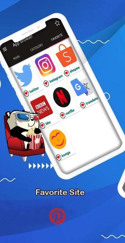 All in One App Browser (social media, network app) स्क्रीनशॉट 3