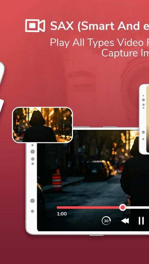 SAX Video Player - All Format HD Video Player स्क्रीनशॉट 3