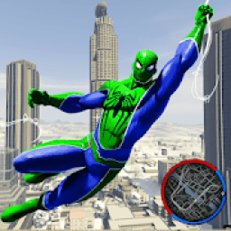 SuperHero Spider Rope Hero Counter Gangstar Crime आइकन