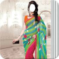 Indian Woman Designer Saree