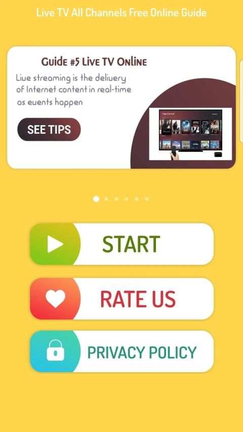 Live TV All Channels Free Online Guide 2020 screenshot 3