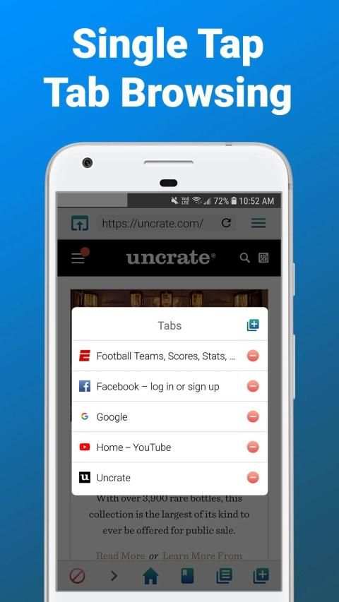 Browser 4G screenshot 2