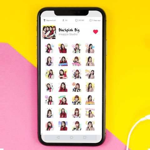 Blackpink Sticker for WhatsApp screenshot 3