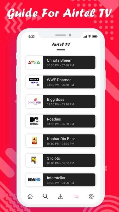 Guide For Airtel TV screenshot 4