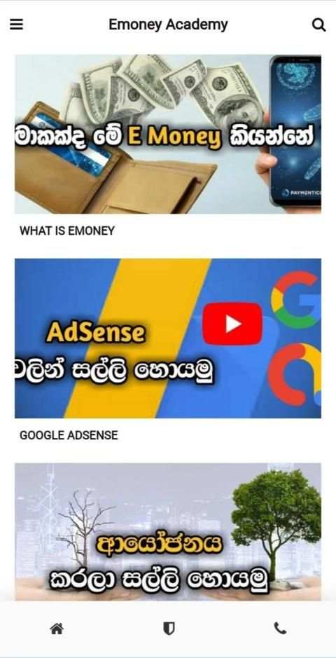 E Money Academy स्क्रीनशॉट 1