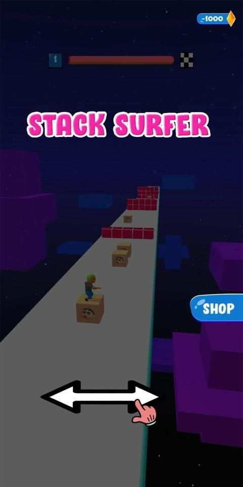 Stack Surfer स्क्रीनशॉट 1
