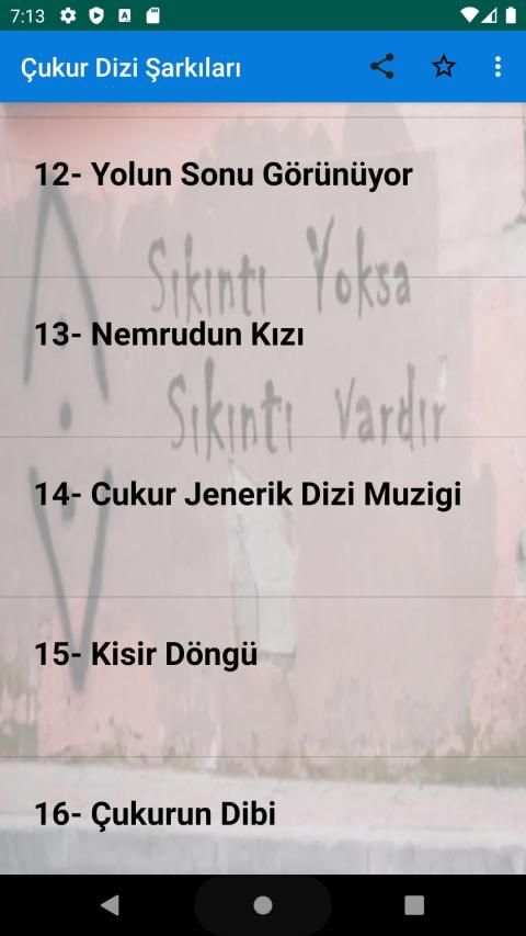 Çukur Şarkıları 2020(internetsiz) screenshot 2