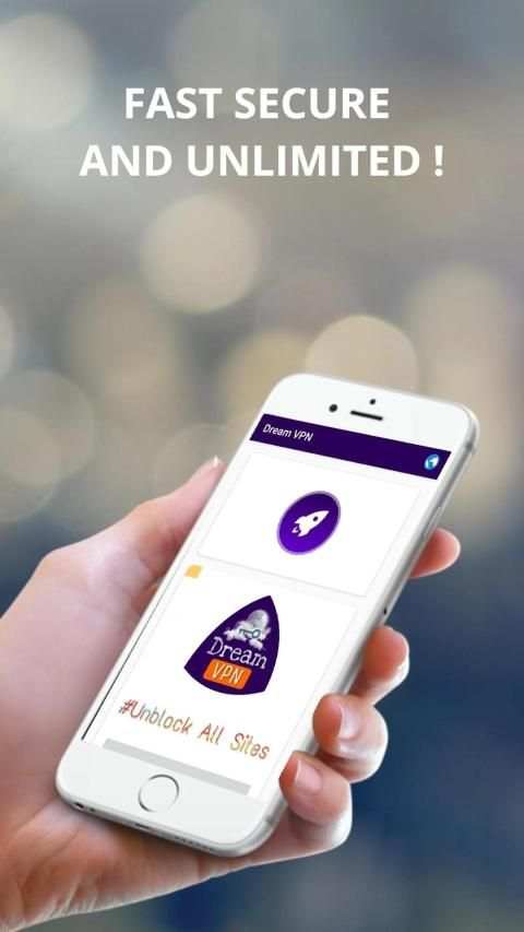 Dream VPN - Turbo Fast VPN Premium Free Unlimited स्क्रीनशॉट 3