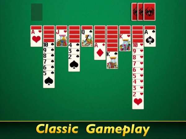 Spider Solitaire स्क्रीनशॉट 5
