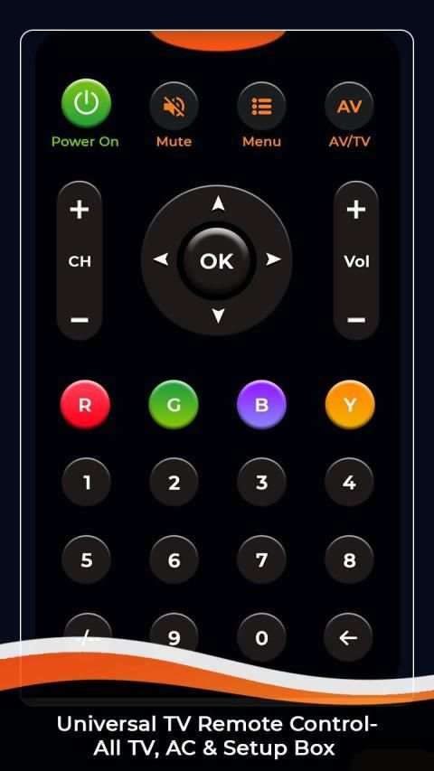 Universal TV Remote Control-All TV, AC & Setup Box screenshot 1