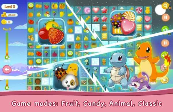 Connect 2: Classical, Candy, Fruit, Animal screenshot 4