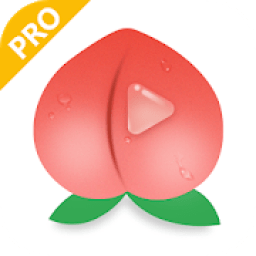 Peach Browser Pro - Fast &amp; Save Video Player आइकन