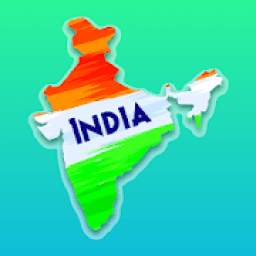 India Map & Capitals 2020