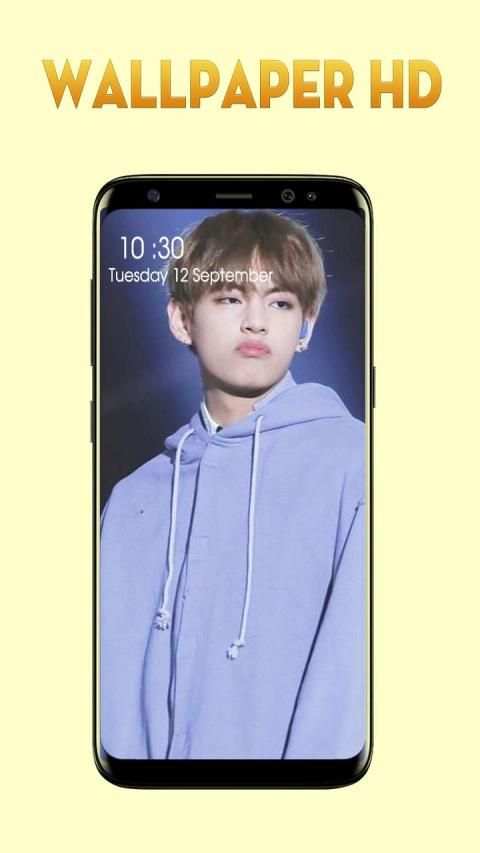 Kim Tae-Hyung (BTS) Wallpaper HD screenshot 2