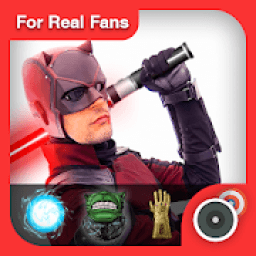 Superhero Camera | Superhero Costume Photo Editor आइकन