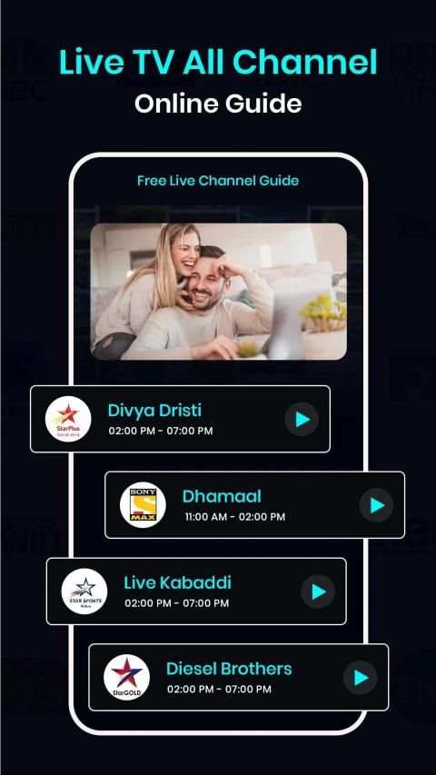 Live TV Channel Free Online Guide स्क्रीनशॉट 6