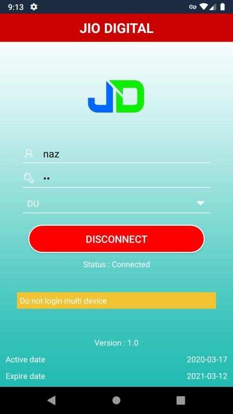 Jio Digital स्क्रीनशॉट 1