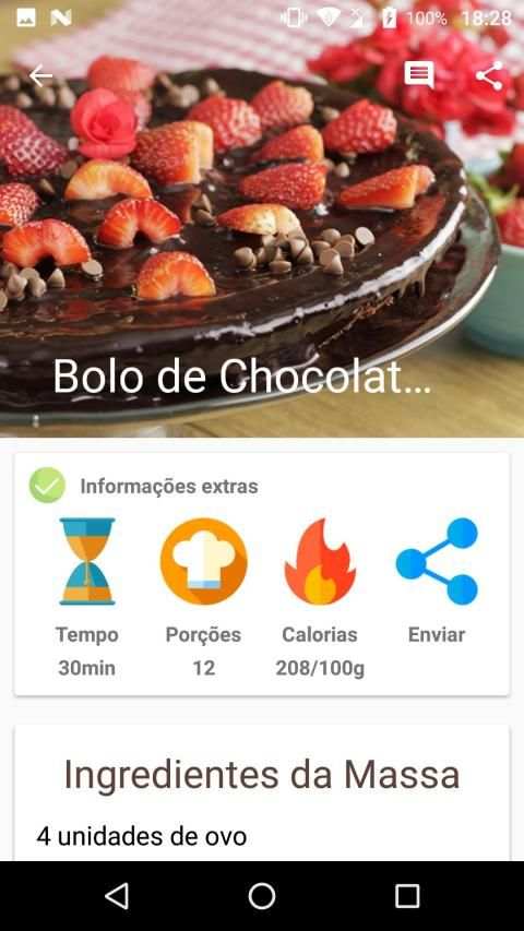Bolo de Chocolate Brasil screenshot 2