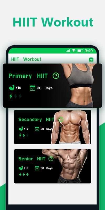 HIIT Workout स्क्रीनशॉट 5