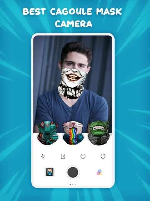 Cagoule Mask Half Face - Ghost Mask & Face Mask screenshot 3