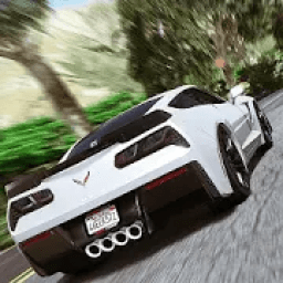 City Driving Chevrolet Corvette Parking आइकन